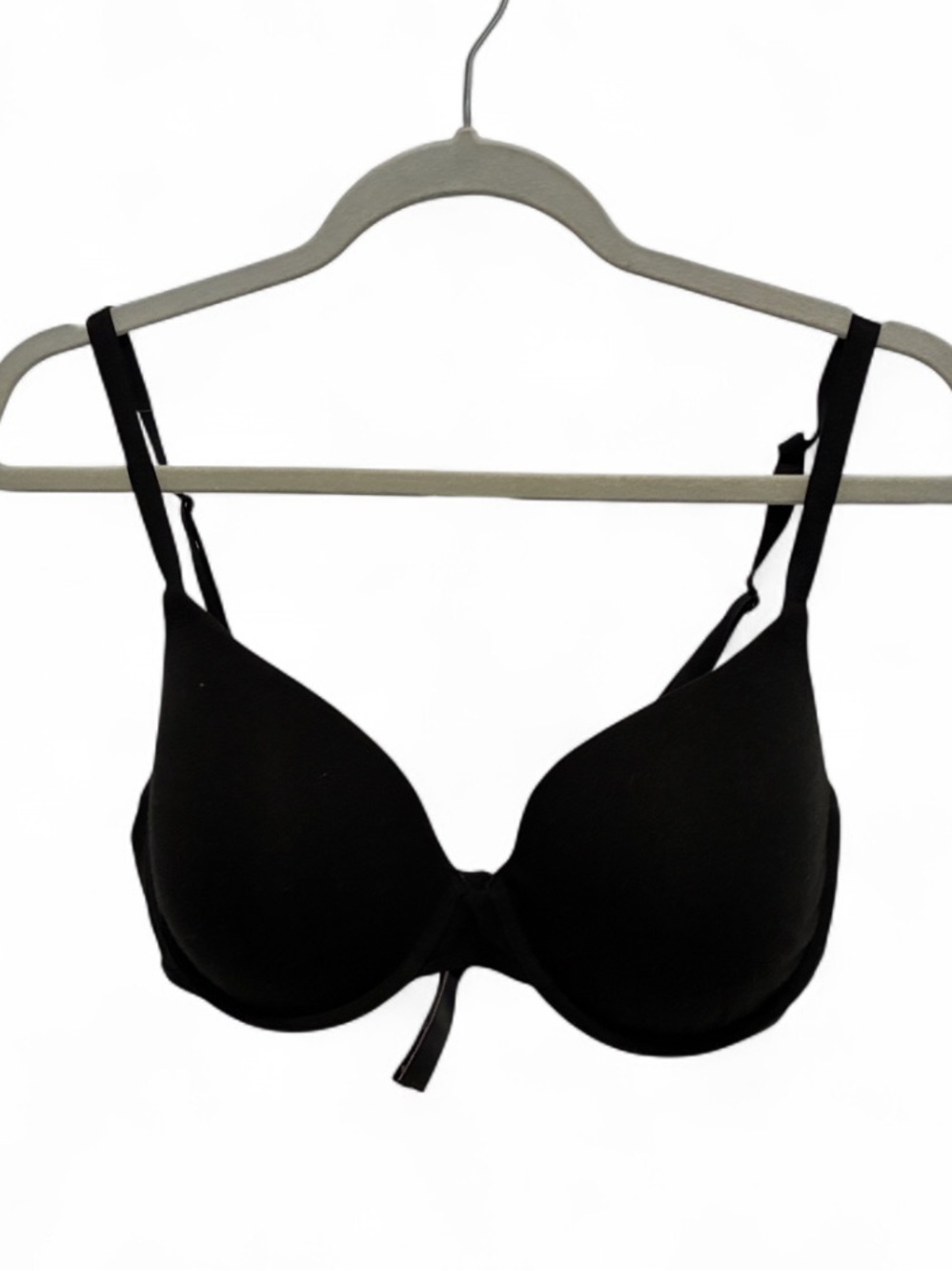 Victoria’s Secret Black T-Shirt Lightly Lined Demi Bra